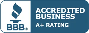 Better Business Bureau A Plus Rated Member Logo